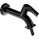 Torneira Abs Jardim Lorenzetti Longa 1/4V 1130 F61 Preta Torneira Abs Jardim Lorenzetti Longa 1/4V 1130 F61 Preta