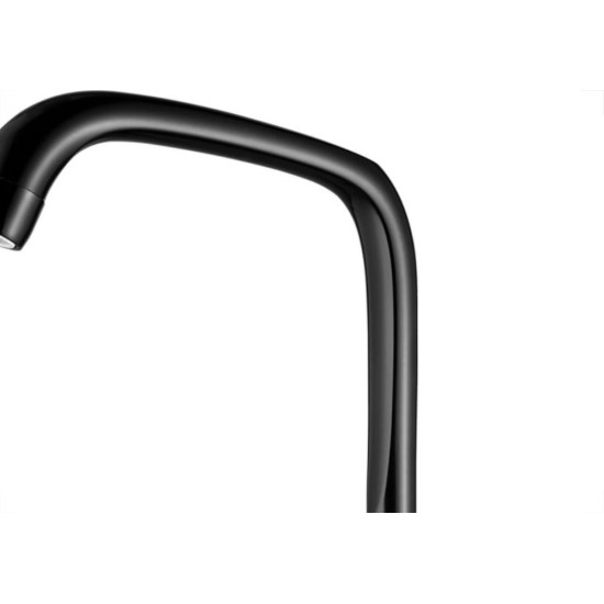 Torneira Abs Bica Movel Mesa Lorenzetti 1/4V 1167 F61 Preta Torneira Abs Bica Movel Mesa Lorenzetti 1/4V 1167 F61 Preta
