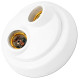 Plafonier Pvc Enerlux Soquete Duplo Branco 620 Plafonier Pvc Enerlux Soquete Duplo Branco 620