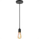 Luminaria Pendente Condulai Enerlux Solaris Preta Para Lampada Filamento 6472 Luminaria Pendente Condulai Enerlux Solaris Preta Para Lampada Filamento 6472