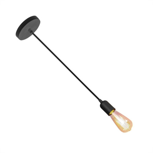Luminaria Pendente Condulai Enerlux Solaris Preta Para Lampada Filamento 6472 Luminaria Pendente Condulai Enerlux Solaris Preta Para Lampada Filamento 6472