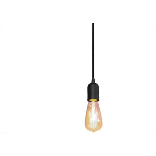 Luminaria Pendente Condulai Enerlux Solaris Preta Para Lampada Filamento 6472 Luminaria Pendente Condulai Enerlux Solaris Preta Para Lampada Filamento 6472