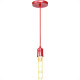 Luminaria Pendente Condulai Enerlux Solaris Vermelha Para Lampada Filamento 6474 Luminaria Pendente Condulai Enerlux Solaris Vermelha Para Lampada Filamento 6474