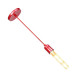 Luminaria Pendente Condulai Enerlux Solaris Vermelha Para Lampada Filamento 6474 Luminaria Pendente Condulai Enerlux Solaris Vermelha Para Lampada Filamento 6474