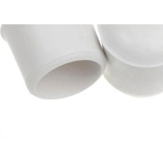 Ponteira Cadeira Forsan Borracha Branca 7/8'' 20Pecas 0054B Ponteira Cadeira Forsan Borracha Branca 7/8'' 20Pecas 0054B