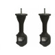 Suporte Cortina''Varao''Cadiz Simples Imbuia Par 29002 Suporte Cortina''Varao''Cadiz Simples Imbuia Par 29002