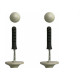 Suporte Cortina''Varao''Cadiz Simples Branco Par 29001 Suporte Cortina''Varao''Cadiz Simples Branco Par 29001