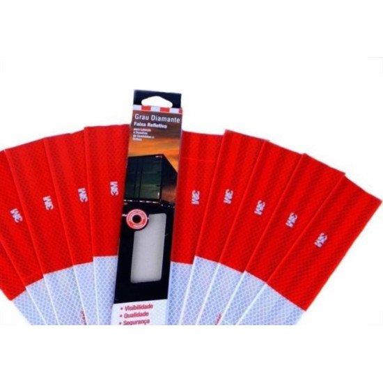 Faixa Refletiva 3M ''Lateral Esquerda/Direita Bau'' 5 X 30Cm 10Pecas Hb004766190 Faixa Refletiva 3M ''Lateral Esquerda/Direita Bau'' 5 X 30Cm 10Pecas Hb004766190