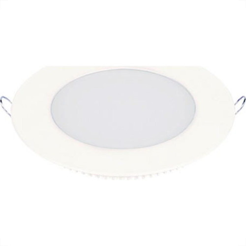 Luminaria Led Plafon Taschibra Embutir Redondo 06W 3000K 12Cm 