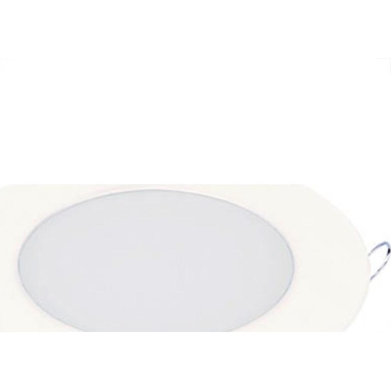 Luminaria Led Plafon Taschibra Embutir Redondo 06W 3000K 12Cm 