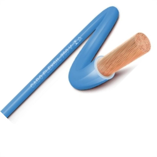 Fio Cabinho Flexivel Megatron 750V ''Por Metro'' 50Mm Azul 8003