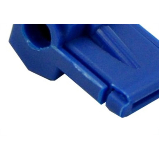 Conector Derivacao Jng Femea 2,5Mm Azul Jmt2 100Pecas 15779