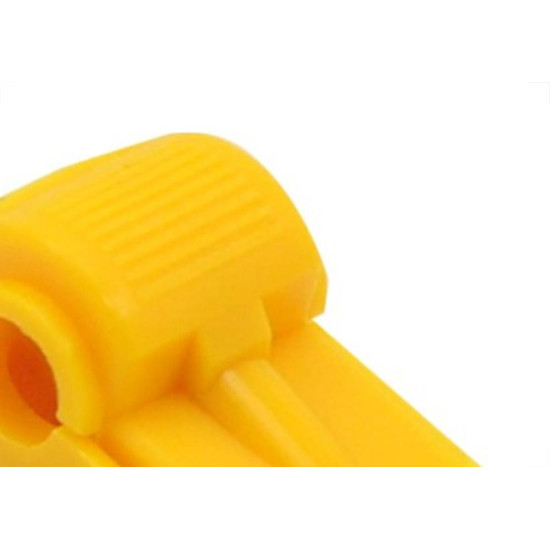 Conector Derivacao Jng Femea 6,0Mm Amarelo Jmt3 100Pecas 15780