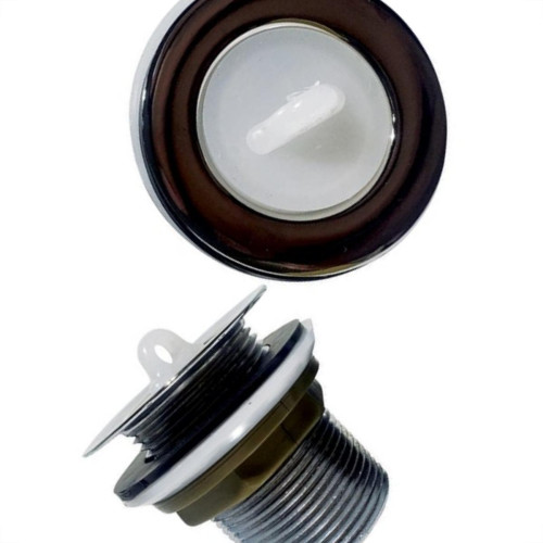 Valvula Zamac Tanque Emava 1.1/4'' Porca Plastica Vtz*