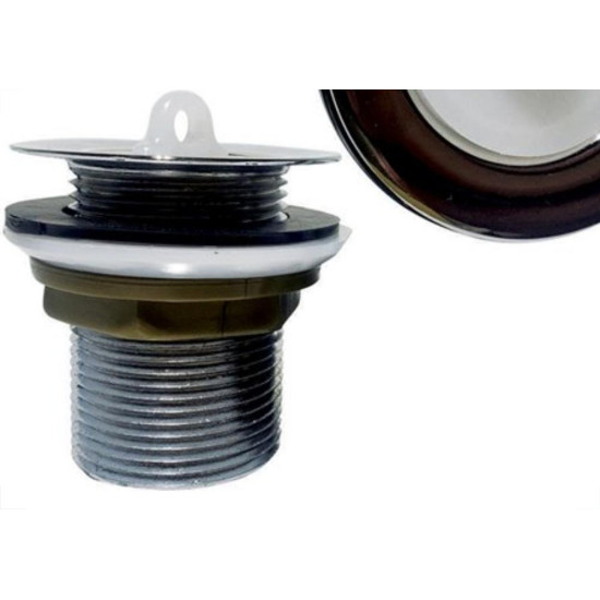 Valvula Zamac Tanque Emava 1.1/4'' Porca Plastica Vtz*
