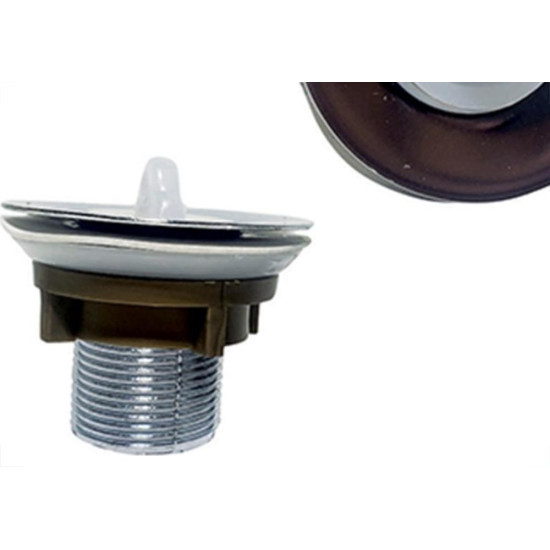 Valvula Zamac Pia Emava 7/8'' Acessorio Abs Vpz* Valvula Zamac Pia Emava 7/8'' Acessorio Abs Vpz*