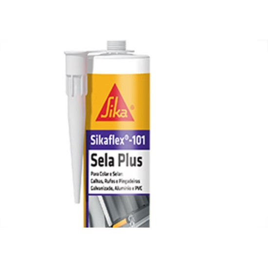 Cola Pu Selante Sikaflex 101 Branca 400G 504858 Cola Pu Selante Sikaflex 101 Branca 400G 504858