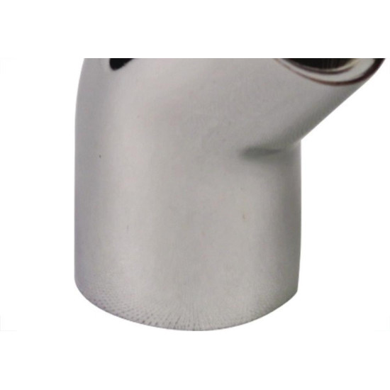 Cotovelo Latao Metais Rei 45X1/2'' Rosca Rosca Cromado 10262