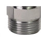 Niple Latao Cromado Metais Rei 1X3/4 10248 Niple Latao Cromado Metais Rei 1X3/4 10248