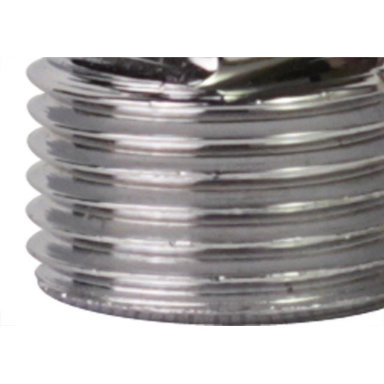Plug Latao Metais Rei 1/2 Rosca Rosca Macho Cromado 10200 Plug Latao Metais Rei 1/2 Rosca Rosca Macho Cromado 10200