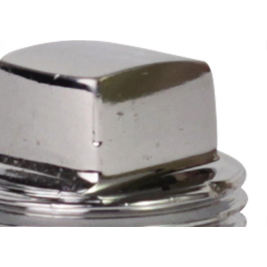 Plug Latao Metais Rei 1/2 Rosca Rosca Macho Cromado 10200 Plug Latao Metais Rei 1/2 Rosca Rosca Macho Cromado 10200