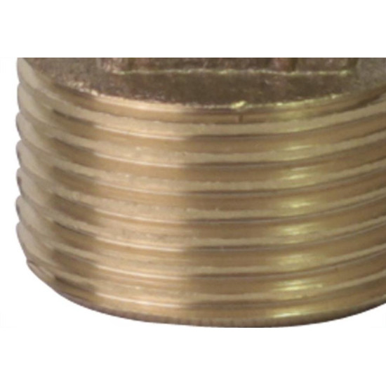 Plug Latao Metais Rei 3/4 Rosca Rosca Macho Amarelo 10201 Plug Latao Metais Rei 3/4 Rosca Rosca Macho Amarelo 10201