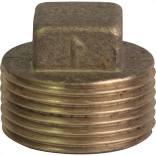 Plug Latao Metais Rei 1 Rosca Rosca Macho Amarelo 10242