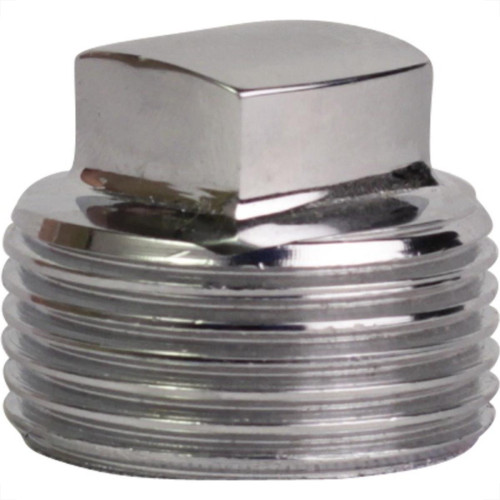 Plug Latao Metais Rei 1 Rosca Rosca Macho Cromado 10243 Plug Latao Metais Rei 1 Rosca Rosca Macho Cromado 10243