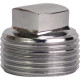 Plug Latao Metais Rei 1 Rosca Rosca Macho Cromado 10243 Plug Latao Metais Rei 1 Rosca Rosca Macho Cromado 10243