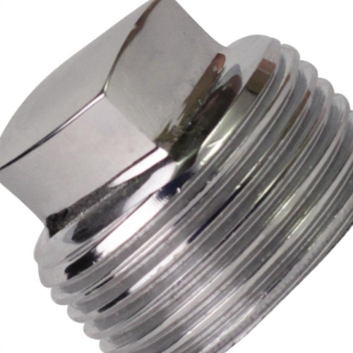 Plug Latao Metais Rei 1 Rosca Rosca Macho Cromado 10243 Plug Latao Metais Rei 1 Rosca Rosca Macho Cromado 10243