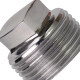 Plug Latao Metais Rei 1 Rosca Rosca Macho Cromado 10243 Plug Latao Metais Rei 1 Rosca Rosca Macho Cromado 10243