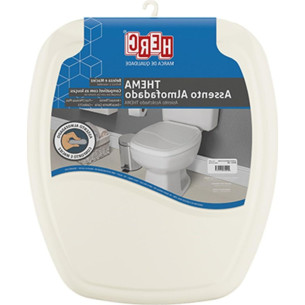 Assento Sanitario Herc ''Almofadado'' Biscuit Retangular 2397