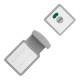 Fechadura Trinco Wc Livre/Ocupado Pvc 35Mm Cinza Branco Lockwell 823 Fechadura Trinco Wc Livre/Ocupado Pvc 35Mm Cinza Branco Lockwell 823