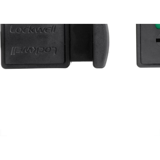 Fechadura Trinco Wc Livre/Ocupado Pvc 10Mm Preto Lockwell 755 Fechadura Trinco Wc Livre/Ocupado Pvc 10Mm Preto Lockwell 755