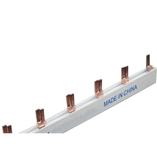 Barramento Jng Bifasico Din 63A 22,5Cm 14305 Barramento Jng Bifasico Din 63A 22,5Cm 14305