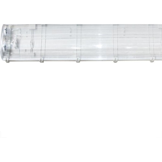 Luminaria Hermetica Jng Ip65 60Cm Para 2 Lampadas 55499 Luminaria Hermetica Jng Ip65 60Cm Para 2 Lampadas 55499
