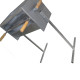 Churrasqueira Galvanizada Dalben Nova 26X54X95Cm 54 Churrasqueira Galvanizada Dalben Nova 26X54X95Cm 54
