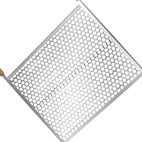 Grelha Churrasqueira Inox Dalben 430 45X50 19 Grelha Churrasqueira Inox Dalben 430 45X50 19