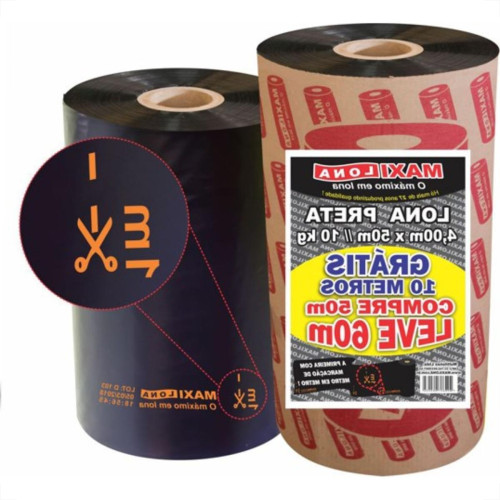 Lona Plastica Maxilona Preta Reciclada 4X 50M+10M 10Kg 70 Micras 1.01.0003 Lona Plastica Maxilona Preta Reciclada 4X 50M+10M 10Kg 70 Micras 1.01.0003