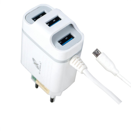 Carregador Ultra Rapido V8 Flexgold 41A Branco Xc-Ur13