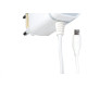 Carregador Ultra Rapido V8 Flexgold 41A Branco Xc-Ur13