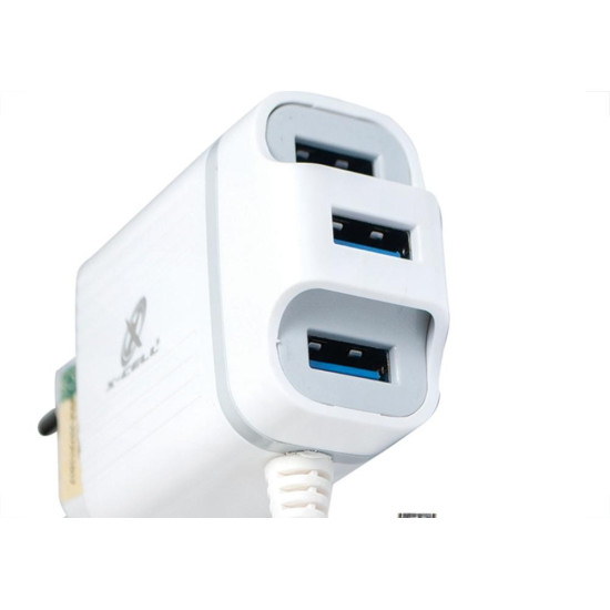 Carregador Ultra Rapido V8 Flexgold 41A Branco Xc-Ur13