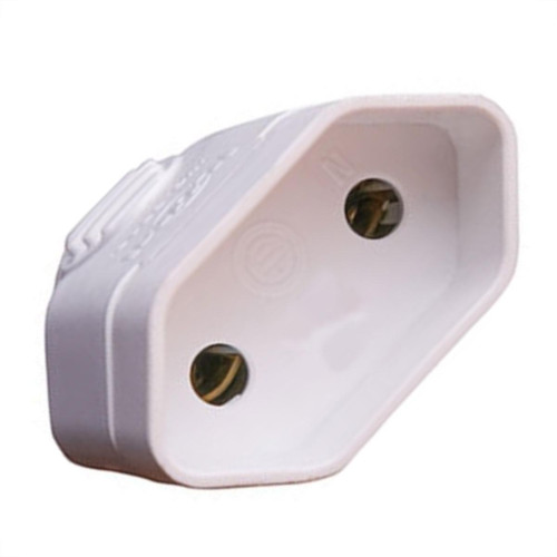 Pino Femea 2 Polos Ilumi 20A Branco 1441Pct - Kit C/10 Pino Femea 2 Polos Ilumi 20A Branco 1441Pct - Kit C/10