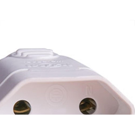 Pino Femea 2 Polos Ilumi 20A Branco 1441Pct - Kit C/10 Pino Femea 2 Polos Ilumi 20A Branco 1441Pct - Kit C/10