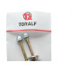 Parafuso Sanitario Toralf Bucha 10 Latonado 2Pecas 106810 Parafuso Sanitario Toralf Bucha 10 Latonado 2Pecas 106810