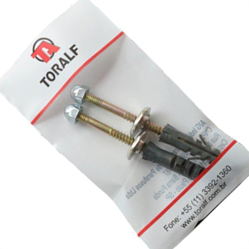 Parafuso Tanque Toralf B12 Latonado 2Pecas 2373/10 Parafuso Tanque Toralf B12 Latonado 2Pecas 2373/10