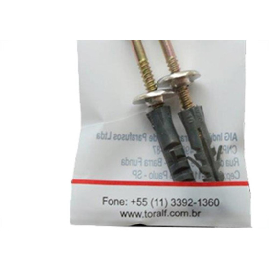Parafuso Tanque Toralf B12 Latonado 2Pecas 2373/10 Parafuso Tanque Toralf B12 Latonado 2Pecas 2373/10