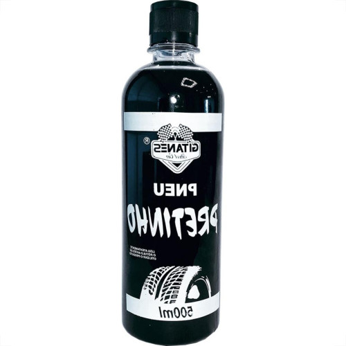 Pretinho P/Pneu Gitanes 500Ml 0052 - Kit C/24  Pretinho P/Pneu Gitanes 500Ml 0052 - Kit C/24
