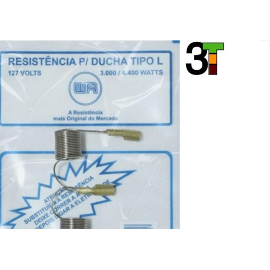 Resistencia Compativel com Lorenzetti 3 Temperaturas Wr 127V 4000W 7005