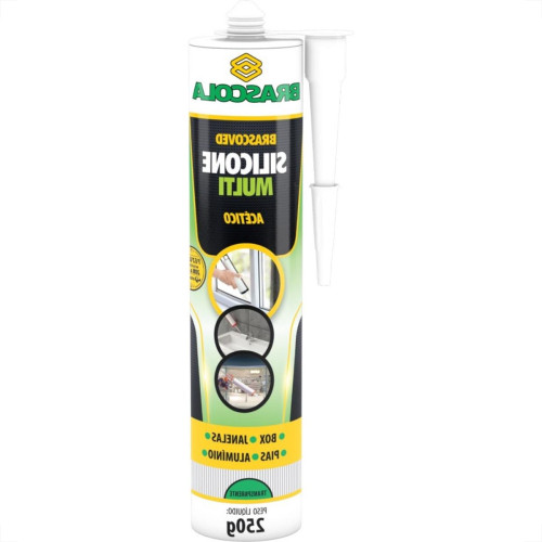 Cola Silicone Brascoved 250G Acetico Incolor Cola Silicone Brascoved 250G Acetico Incolor